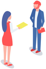 Office staff, work and communication. Head and subordinates. Various workers, managers team. Top managers employees of different levels. Office workers. Co-workers. Colleagues discuss project teamwork