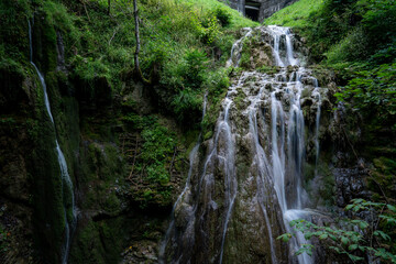 Fototapeta na wymiar Wasserfall - Berchtesgaden - Berchtesgadener Alpen