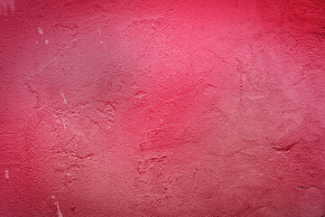 Red concrete wall with grunge for abstract background, red and dark red colors background