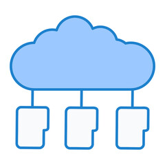 Cloud Computing Icon Design