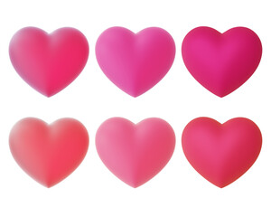 柔らかいハートセット