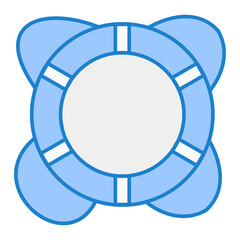 Fototapeta premium Lifebuoy Icon Design