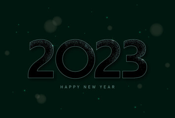 Happy new year. Holiday background. 2023. Happy new year. 2023 new year. Happy new year design. Luxury holiday background for calendar or web banner. 2023 celebration