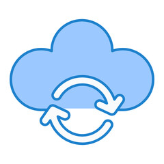 Cloud Picture Icon Design