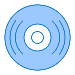 Lp Disc Icon Design