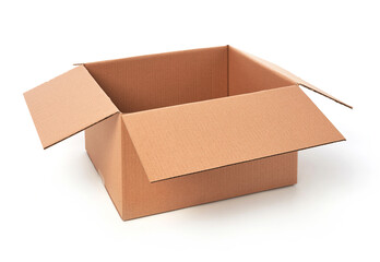 Cardboard box open