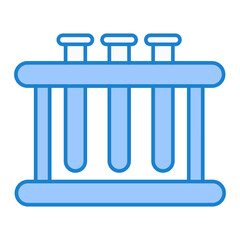 Test Tubes Icon Design