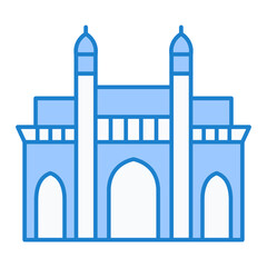 India Gateway Icon Design