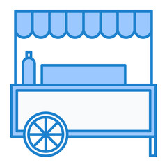 Food Stand Icon Design
