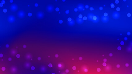 abstract blue background with bokeh