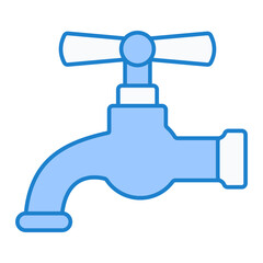 Water Tap Icon Design