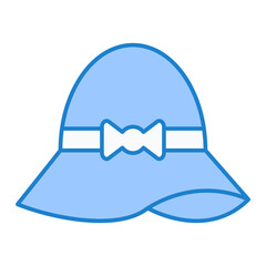 Pamela Hat Icon Design