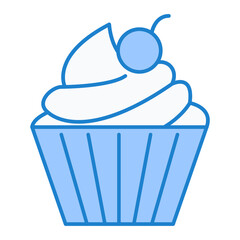 Cup Cake Icon Design