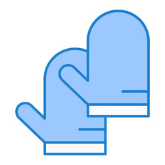 Oven Mitt Icon Design