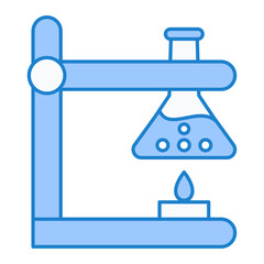 Bunsen Burner Icon Design