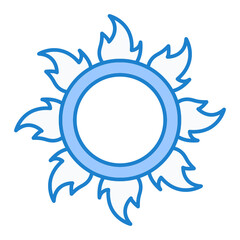 Ring Of Fire Icon Design