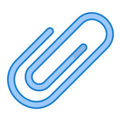 Fototapeta premium Paper Clip Icon Design