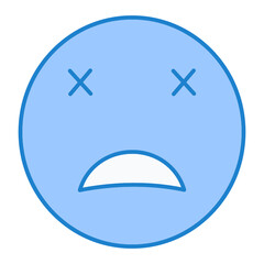 Dead Emoji Icon Design