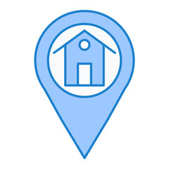 Home Location Icon Design