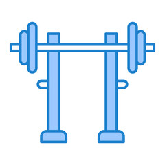 Gym Rod Icon Design