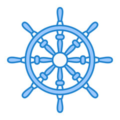 Ship Wheel Icon Design