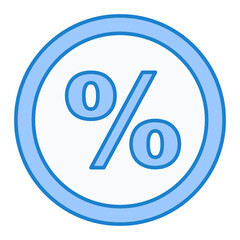Percentage Icon Design