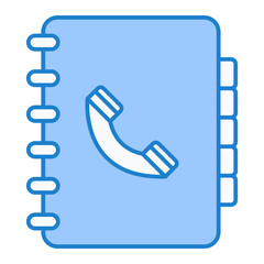 Phone Book Icon Design