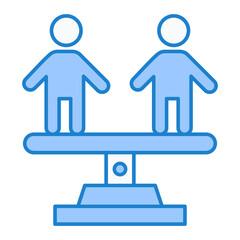 Human Rights Law Icon Design