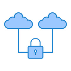 Safe Cloud Icon Design