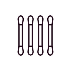 Cotton Buds Icon