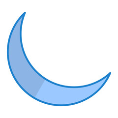 Half Moon Icon Design