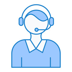 Call Center Agents Icon Design