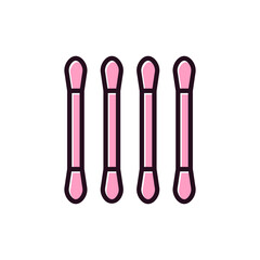 Cotton Buds Icon