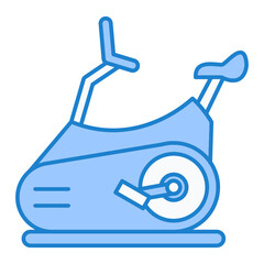 Obraz premium Exercising Bike Icon Design