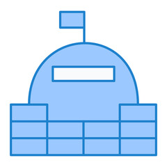 Bunker Icon Design