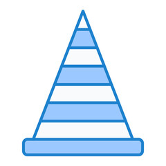 Traffic Cone Icon Design