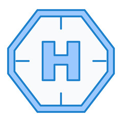 Helipad Icon Design