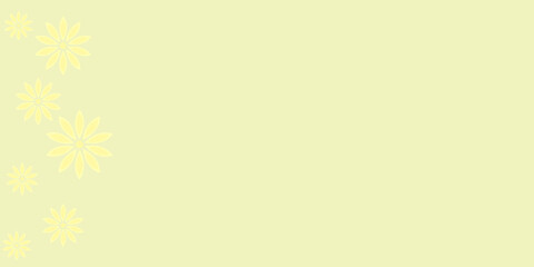 Morden background with abstract flowers,Modern green abstract background for Presentation design.architecture abstract, background shapes, illustration, vector