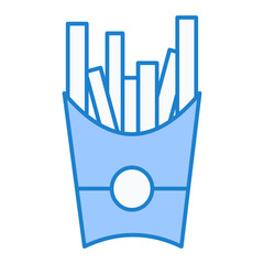 Fries Icon Design