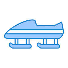 Bobsledding Icon Design