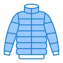 Puffer Coat Icon Design