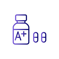 Obraz premium Vitamins Icon