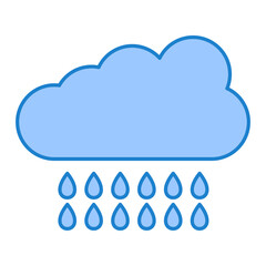 Raining Icon Design
