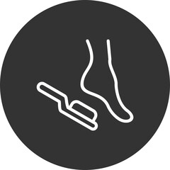 Obraz premium Pedicure Icon