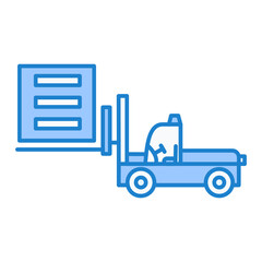 Forklift Icon Design