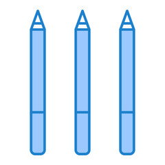 Eye Pencils Icon Design
