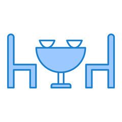 Dining Table Icon Design