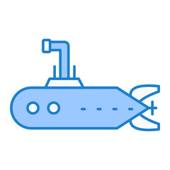 Submarine Icon Design