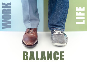 Work life balance career business working shoes and half sports casual shoes