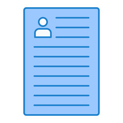 Resume Icon Design